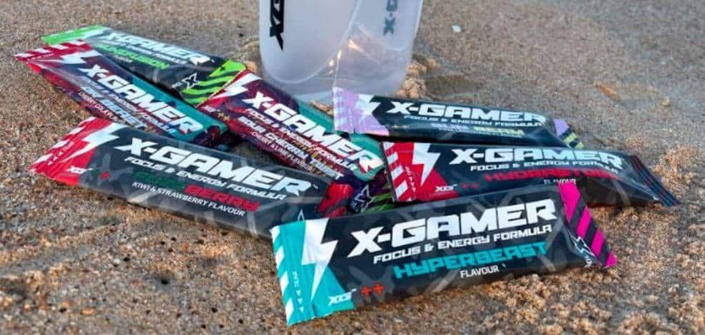 x-gamer packets on sand
