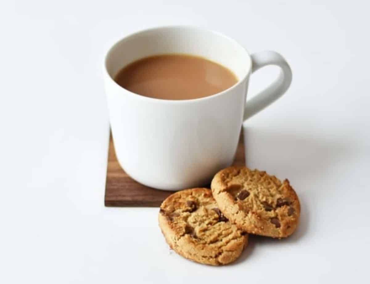 A Cup of Coffee and Biscuits