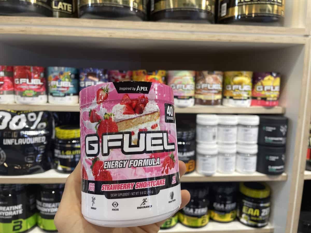 An image of G Fuel Powdered Energy drink.