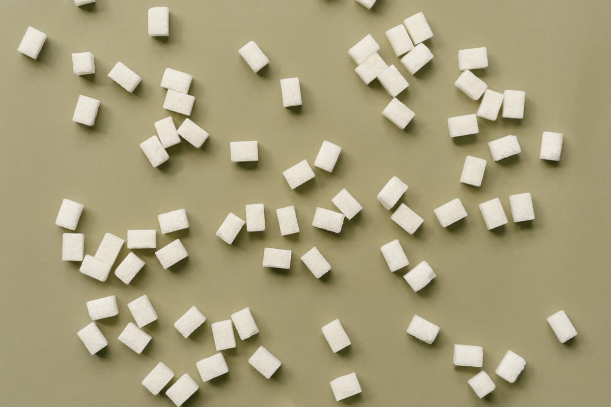An image of sugar blocks.