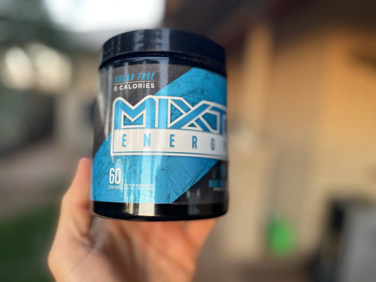 Image of Mixt energy powdered drink.